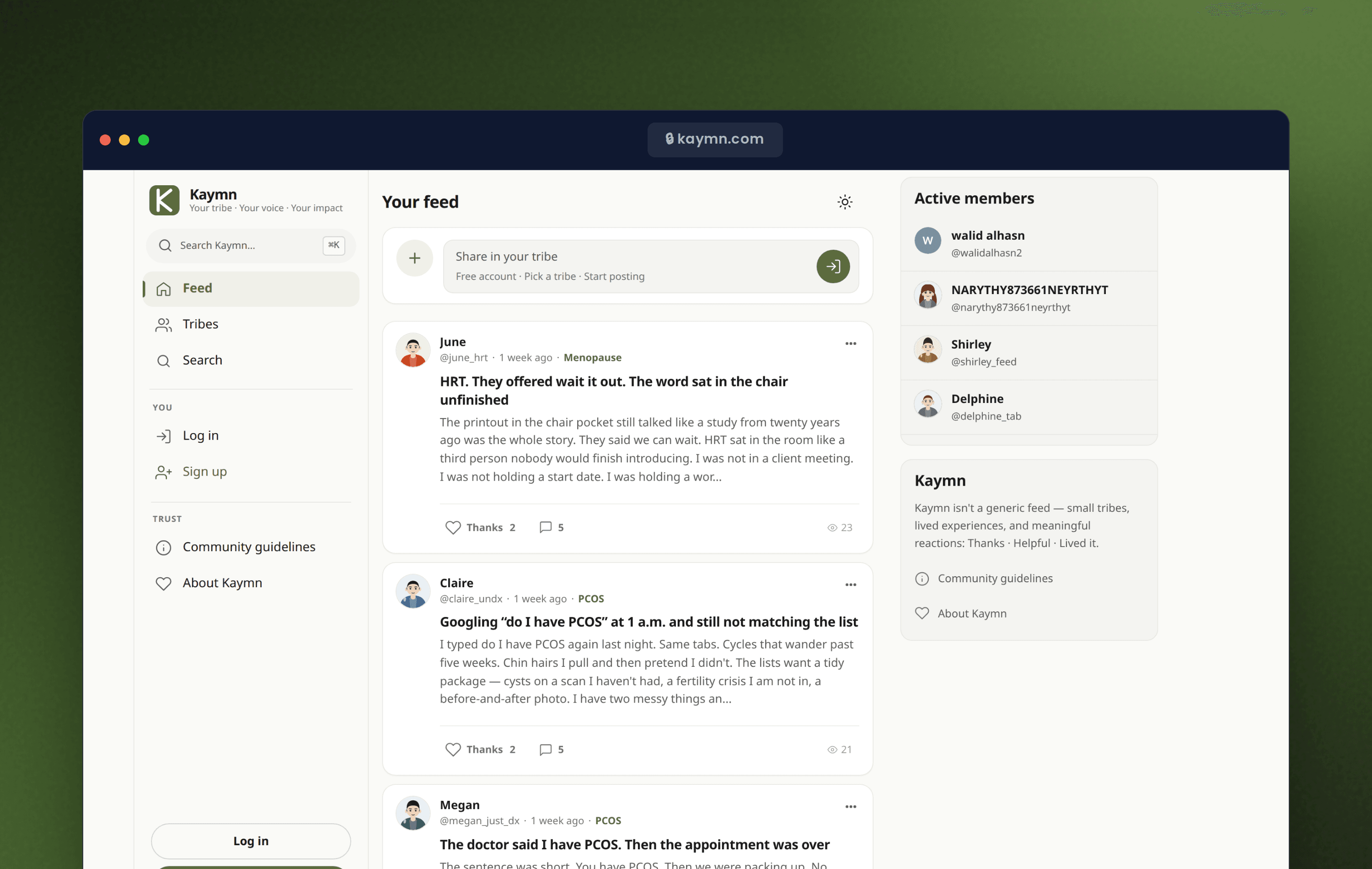 Kaymn Community 1